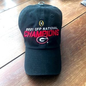 Georgia Bulldogs national championship hat cap